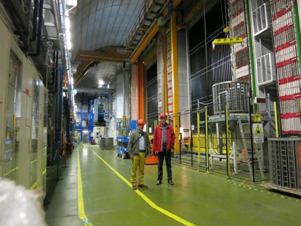 Arjan Bos, Head of Urenco Stable Isotopes, and his colleague, Peter Groen