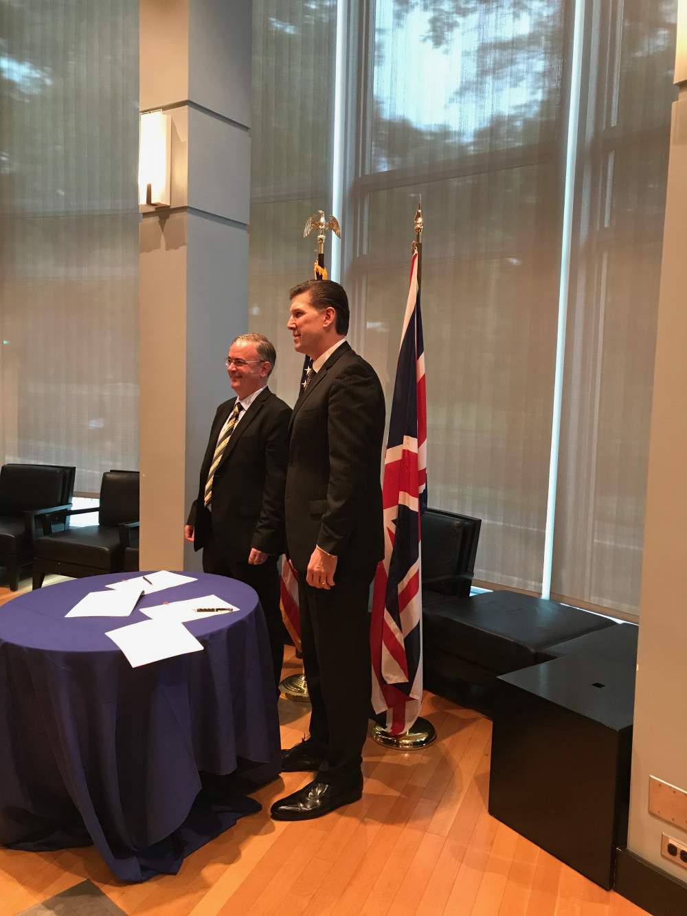 Representatives from the US Department of Energy and the UK’s Department for Business, Energy and Industrial Strategy